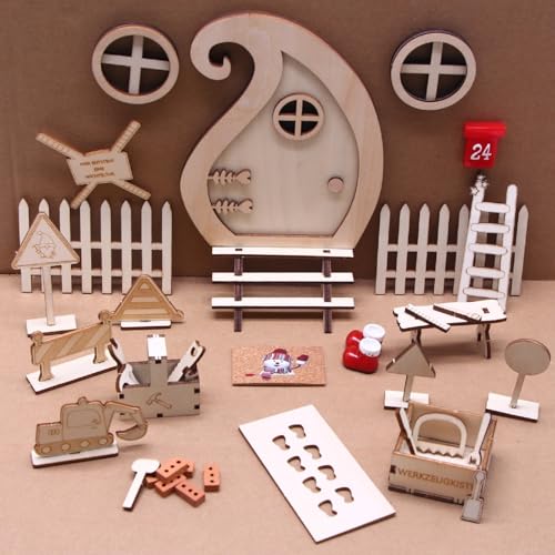 Weihnachten Deko Miniatur Puppenhaus,20 Stück Wichteltür Zubehör Weihnachten Set mit Wichtel Tür,Schuhe und Andere Zubehör,1:12 Mini Werkzeug Weihnachten Wichtelzubehör für Wichteltür Puppenhaus (01) Weihnachten Deko Miniatur Puppenhaus,20 Stück Wichteltür Zubehör Weihnachten Set mit Wichtel Tür,Schuhe und Andere Zubehör,1:12 Mini Werkzeug Weihnachten Wichtelzubehör für Wichteltür Puppenhaus (01) von Keho Keho Kehongdun