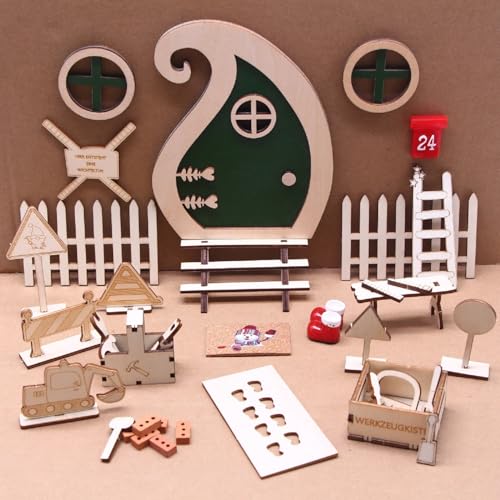Weihnachten Deko Miniatur Puppenhaus,20 Stück Wichteltür Zubehör Weihnachten Set mit Wichtel Tür,Schuhe und Andere Zubehör,1:12 Mini Werkzeug Weihnachten Wichtelzubehör für Wichteltür Puppenhaus (03) Weihnachten Deko Miniatur Puppenhaus,20 Stück Wichteltür Zubehör Weihnachten Set mit Wichtel Tür,Schuhe und Andere Zubehör,1:12 Mini Werkzeug Weihnachten Wichtelzubehör für Wichteltür Puppenhaus (03) von Keho Keho Kehongdun
