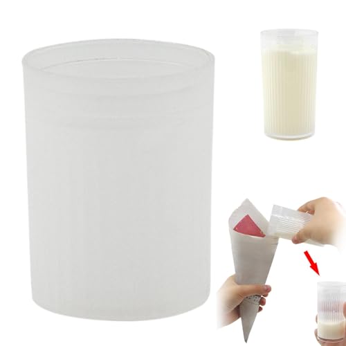 Magisches Milchglas, Magische Flaschen-Requisite,Magic Milk Vanishing Cup - Kleine verschwindende Milchflasche, Magic Milk Disappear Cup Prop, Zaubertricks für Kinder auf der Bühne von Kelburn