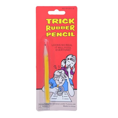 Prank Biegbare Bleistifte, Flexibler weicher Bleistift,Kid Trick Toy Flexible biegbare Bleistifte - Goodie Bag Fillers Prank Toys Biegbare Bleistifte für, Mädchen, Zuhause, Schule von Kelburn