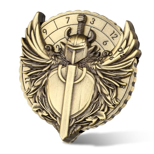 Flügelschwert Fingerspitzen Gyro, DND Radwürfel Spinner, 7-in-1 Metall D&D Würfel, Roulette Würfel Spinner für DND, D&D Geschenke mit Drachen Logo Geschenktüte, Rollenspiel Brettspiel Zubehör, Bronze Flügelschwert Fingerspitzen Gyro, DND Radwürfel Spinner, 7-in-1 Metall D&D Würfel, Roulette Würfel Spinner für DND, D&D Geschenke mit Drachen Logo Geschenktüte, Rollenspiel Brettspiel Zubehör, Bronze von Keller & Weber