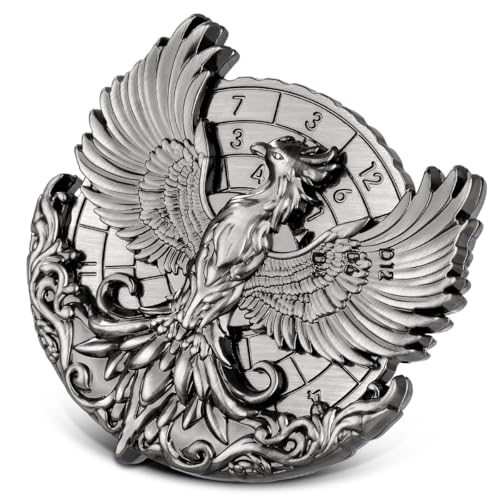 Phönix Fingerspitzen Gyro, DND Radwürfel Spinner, 7-in-1 Metall D&D Würfel, Roulette Würfel Spinner für DND, D&D Geschenke mit Drachen Logo Geschenktüte, MTG, Rollenspiel Brettspiel Zubehör, Silber Phönix Fingerspitzen Gyro, DND Radwürfel Spinner, 7-in-1 Metall D&D Würfel, Roulette Würfel Spinner für DND, D&D Geschenke mit Drachen Logo Geschenktüte, MTG, Rollenspiel Brettspiel Zubehör, Silber von Keller & Weber