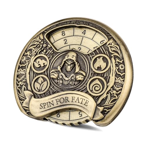 Rogue Fingerspitzen Gyro, DND Radwürfel Spinner, 7-in-1 Metall D&D Würfel, Roulette Würfel Spinner für DND, D&D Geschenke mit Drachen Logo Geschenktüte, RPG, Rollenspiel Brettspiel Zubehör, Bronze Rogue Fingerspitzen Gyro, DND Radwürfel Spinner, 7-in-1 Metall D&D Würfel, Roulette Würfel Spinner für DND, D&D Geschenke mit Drachen Logo Geschenktüte, RPG, Rollenspiel Brettspiel Zubehör, Bronze von Keller & Weber
