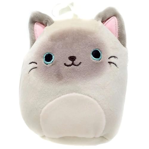 Squishmallows 10,2 cm Ornament Offiziell lizenziertes Kellytoy Plüsch – Sammlerstück, weiches und quetschbares Stofftierspielzeug, 10,2 cm (Felton die Katze, 10,2 cm) von Kelly Toy