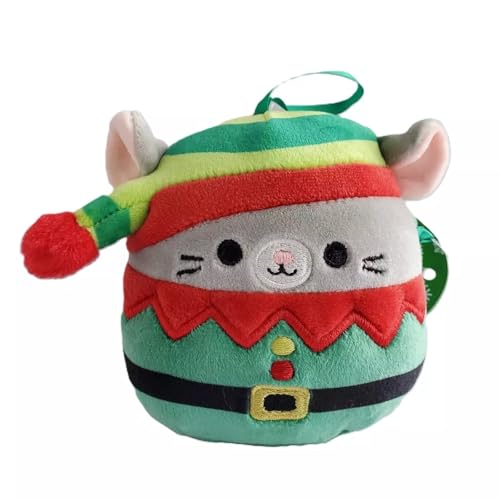 Squishmallows 10,2 cm Ornament Offiziell lizenziertes Kellytoy Plüsch – Sammlerstück, weiches und quetschbares Stofftierspielzeug, 10,2 cm (Misty The Mouse 10,2 cm) von Kelly Toy