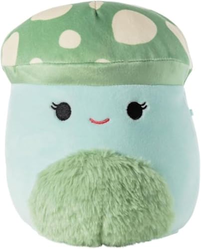 Squishmallows 19,1 cm Offiziell lizenziertes Kellytoy Plüsch – Sammlerstück, weiches und quetschbares Stofftierspielzeug, 19,1 cm (Bo Lynn der Pilz, 19,1 cm) von Kelly Toy