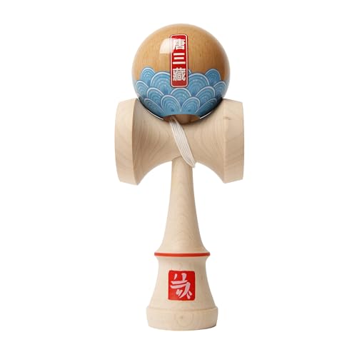 PLAY Kendama K2080 Kendama, Holz/Blau von Kendama Europe