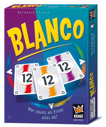 Kendi Games Blanco Kartenspiel, Familienspiel für 2-5 Spieler von Kendi Games