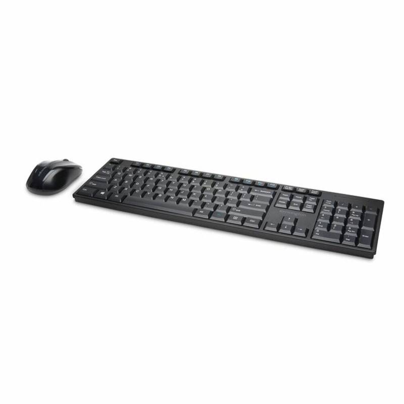 Keyboard und drahtlose Maus Kensington K75230es Schwarzer Spanisch Spanisch QWERTY QWERTY von Kensington