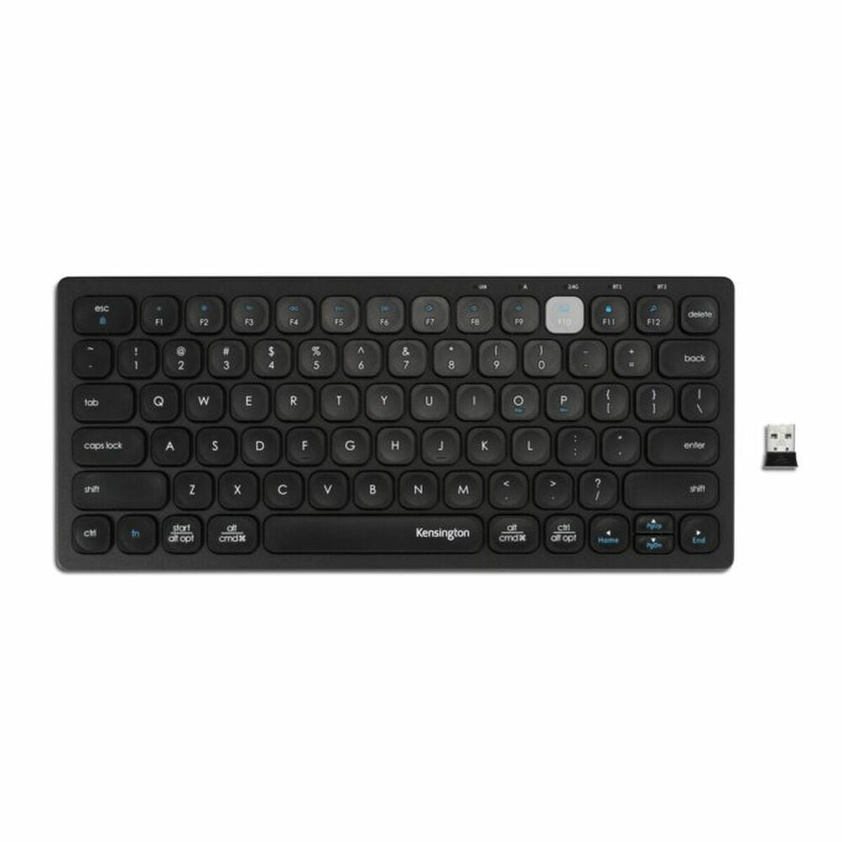 Keyboard Kensington K75502es Spanisch QWERTY Schwarz von Kensington