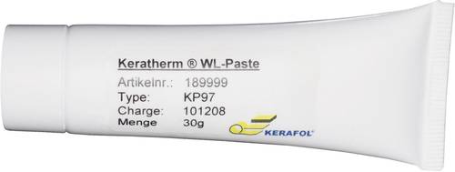 Kerafol KERATHERM KP97 Wärmeleitpaste 5 W/mK 30g Temperatur (max.): 150°C von Kerafol