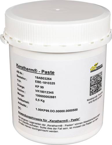 Kerafol KERATHERM KP99 500g Wärmeleitpaste 9.2 W/mK 500g Temperatur (max.): +200°C von Kerafol