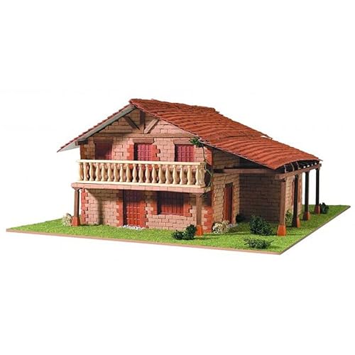 Keranova 30203 Popular Housing 3576 Teile Cantabria 1 Haus Modell, 29,5 x 29 x 17 cm, Mehrfarbig von Keranova