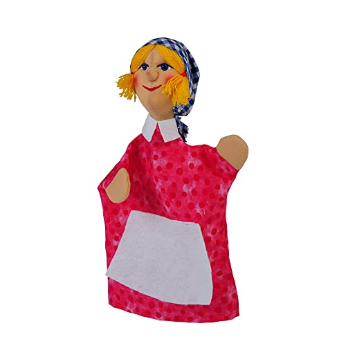 Kersa 12550 - Kasperfigur Gretel, 30 cm Handpuppe von Kersa