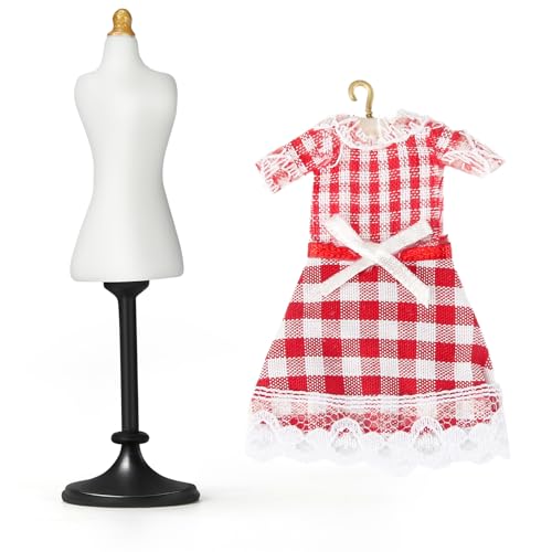 Puppenhaus Zubehör,Miniatur Schneiderpuppe Miniatur Kleider Wichtel Kleidung Miniatur Wichtel Zubehör Miniatur Nähmaschine Deko Puppenhaus Zubehör,Miniatur Schneiderpuppe Miniatur Kleider Wichtel Kleidung Miniatur Wichtel Zubehör Miniatur Nähmaschine Deko von Keruhsci