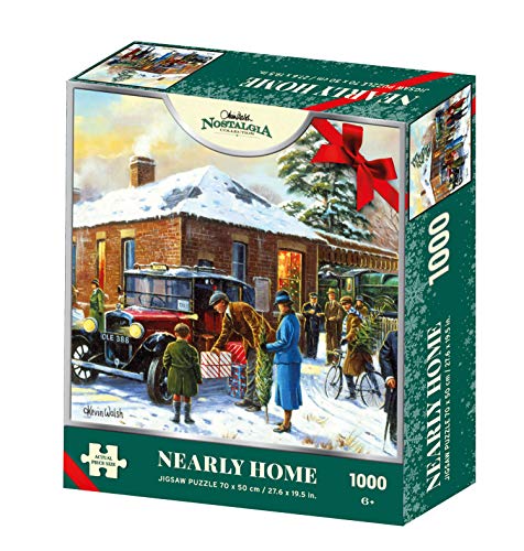 Kevin Walsh Christmas Collection Nearly Home Puzzle mit 1000 Teilen von Kevin Walsh