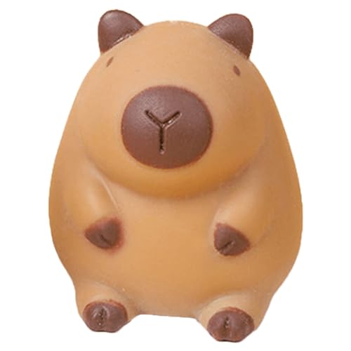 Kexpery Capybara Slow Rebound Spielzeug, Stressabbau, lustiges Tier, niedlich, Capybara, Form Squeeze Ball, Geburtstagsgeschenk für Kinder von Kexpery