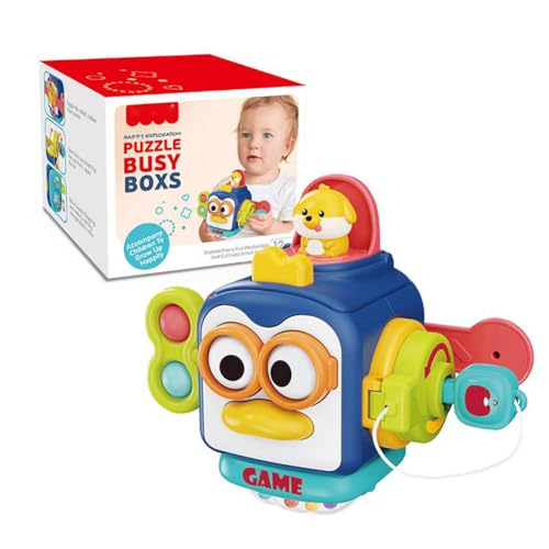 Kexpery Pinguin-Spielzeug, kreatives Montessori Lernspielzeug, Hand-Augen-Koordinations-Spielzeug, BPA-frei, Geburtstagsgeschenk für Kinder von Kexpery