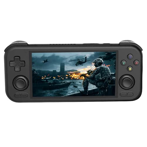 Kexpery Pocket 4Pro Tragbare Spielekonsole 8 GB + 128 GB Retro-Player mit 4,7 Zoll Touchscreen Retro WiFi 6.0 BT 5.2 (klassisches Schwarz) von Kexpery