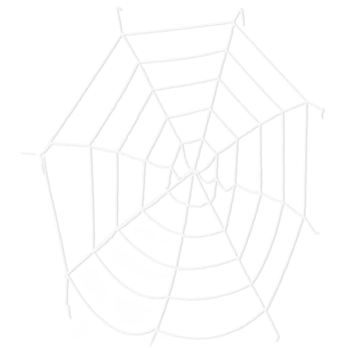 Kexpery Schwarze Spinne, Dekoration, Plüsch, Spukhaus-Requisite, biegbare Spinnenbeine, haarige, realistische Spinnen, Horror-Requisiten, Streichspielzeug für drinnen und draußen (Spinnennet von Kexpery
