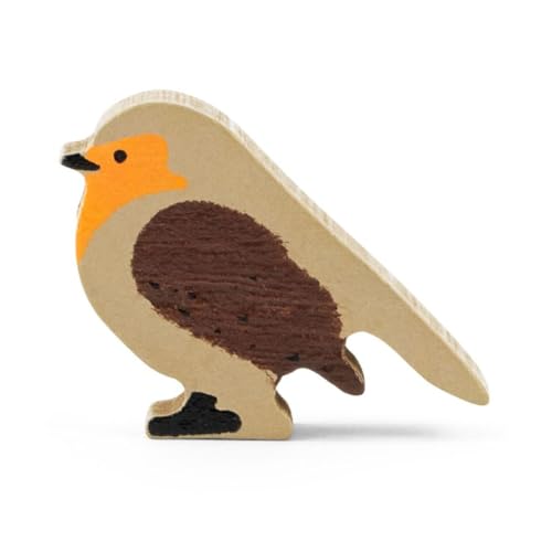 Keycraft - Figur aus FSC-Holz, bekanntes Rotkehlchen von Keycraft