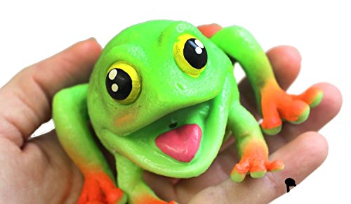 Keycraft Frosch - Tier - Sensorball - Squeeze Ball - Quetschfrosch & Laich - Unisex - Sortiert - Kind von Keycraft