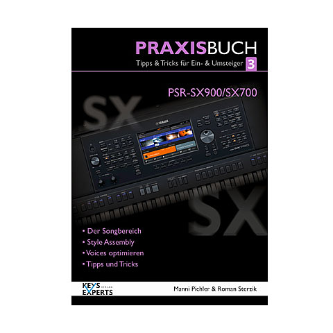 Keys-Experts Praxisbuch 3 PSR-SX-900/700 Technisches Buch von Keys-Experts