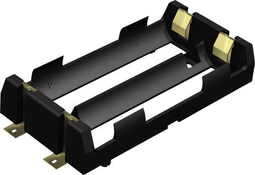 Keystone Electronics 1048 Batteriehalter 2x 18650 Oberflächenmontage SMD (L x B x H) 86 x 40 x 19mm von Keystone Electronics