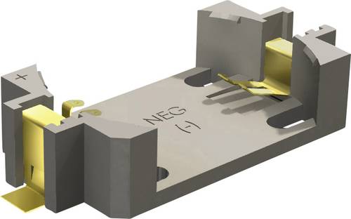 Keystone Electronics 1052 Knopfzellenhalter 1x CR 2450 Horizontal, Oberflächenmontage SMD (L x B x von Keystone Electronics