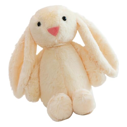 Keyubria 28 cm Großes Plüschhasen Stofftier, Hase Kuscheltier, Plüschhasen Geschenk, Plüschtier Mit Schlappohren, Plüsch Osterhasen Plüschtiere Für Kleinkinder, jungens, Mädchen, Kinder von Keyubria