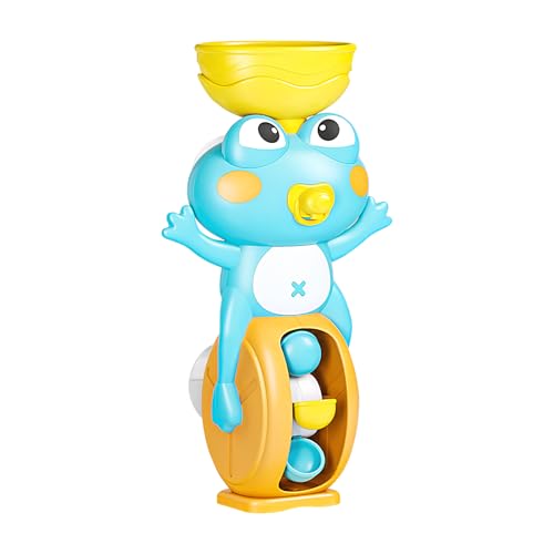 Keyubria Badewannenspielzeug | Wasserfall Badespielzeug,Mit Saugnapf Froschform Wasserspiel Lernspielzeug Ab 3 Jahren Sinnesanregend Zu Hause Unterwegs Keyubria Badewannenspielzeug | Wasserfall Badespielzeug,Mit Saugnapf Froschform Wasserspiel Lernspielzeug Ab 3 Jahren Sinnesanregend Zu Hause Unterwegs von Keyubria