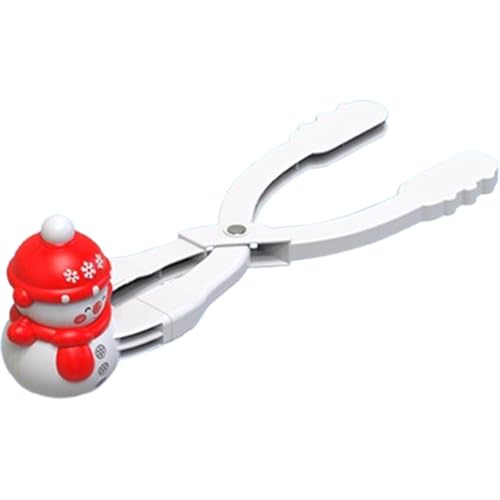 Keyubria Schneeball Clip, Schneeball Maker Former, Schneeball Werkzeug Clip, Schneeball Maker Clips, Schneemann Dinosaurier Hasen Formen Schneeball Maker Clips Für Erwachsene Und Kinder von Keyubria