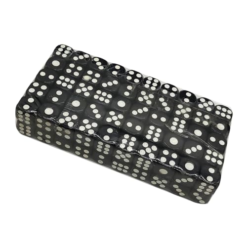 100 Stück Acrylscheiben mit 6-seitigen abgerundeten Ecken für Würfelspiel 100 Stück Acrylscheiben mit 6-seitigen abgerundeten Ecken für Würfelspiel von Kfwfuaee