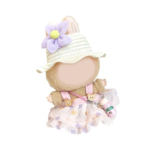 17 cm Umhänger, 17 cm Kostümset, Kinderkleiderset, Plüschkleid, Strohhut aus Plüsch 17 cm Umhänger, 17 cm Kostümset, Kinderkleiderset, Plüschkleid, Strohhut aus Plüsch von Kfwfuaee