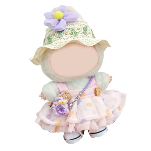 17 cm Umhänger, 17 cm Kostümset, Kinderkleiderset, Plüschkleid, Strohhut aus Plüsch 17 cm Umhänger, 17 cm Kostümset, Kinderkleiderset, Plüschkleid, Strohhut aus Plüsch von Kfwfuaee