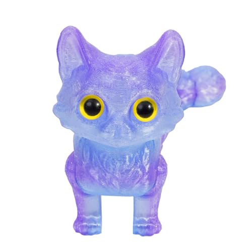 Interaktive gedruckte Katze, beweglich, flexibel, kindersicher, bunte Modellfigur, Büro-Schreibtischdekoration, Metzger, Karikatur, Kätzchen Interaktive gedruckte Katze, beweglich, flexibel, kindersicher, bunte Modellfigur, Büro-Schreibtischdekoration, Metzger, Karikatur, Kätzchen von Kfwfuaee