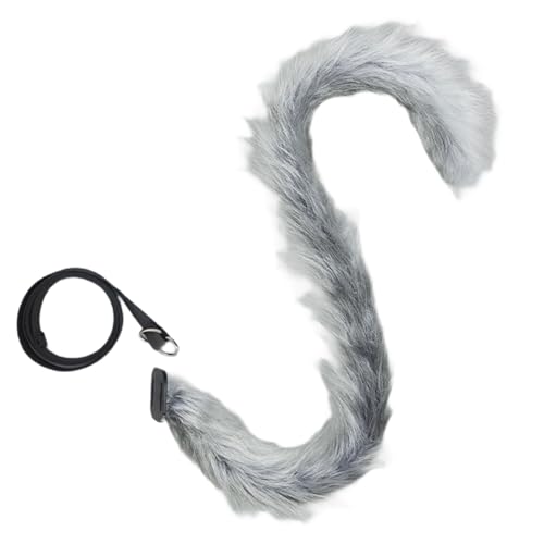 Kfwfuaee Haarreif mit Ohren, Kunstpelz, Schwanz, Weihnachten, Halloween, Halloween-Kostüm Kfwfuaee Haarreif mit Ohren, Kunstpelz, Schwanz, Weihnachten, Halloween, Halloween-Kostüm von Kfwfuaee
