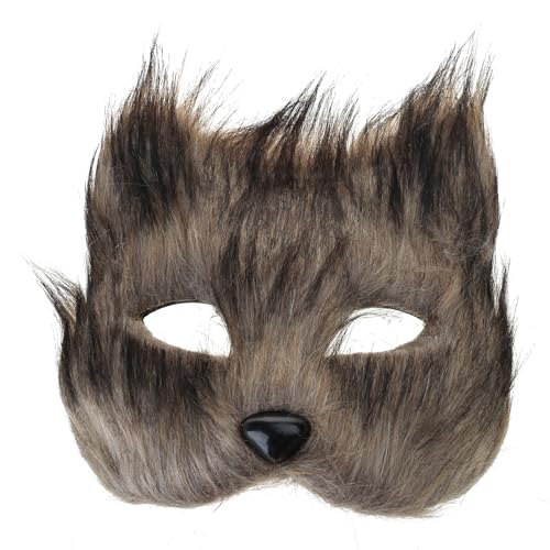 Kfwfuaee Halloween Katzen Gesicht Gesicht CoveAnimal Cosplay Gesicht für Maskeraden Karneval Cosplay Partys Maskeraden Gesicht von Kfwfuaee