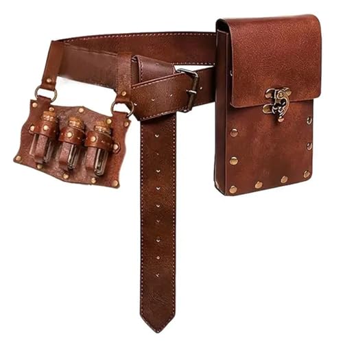 Kfwfuaee Renaissance Bikinsis Kostüm Zubehör Mittelalter Pirat Trank Flasche Haken Gurt Halloween Renaissance Cosplay Kostüm Kfwfuaee Renaissance Bikinsis Kostüm Zubehör Mittelalter Pirat Trank Flasche Haken Gurt Halloween Renaissance Cosplay Kostüm von Kfwfuaee