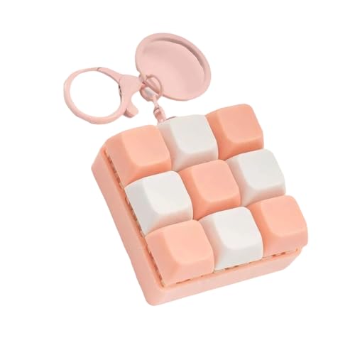 Tragbare Tastaturklicker Schlüsselbund Stress Relief Spielzeug Mit 9 Abnehmbaren Taste Rekonfigurierbares Spielzeug Für Erwachsene Und Kinder Mechanische Tastatur Keychain Tragbare Tastaturklicker Schlüsselbund Stress Relief Spielzeug Mit 9 Abnehmbaren Taste Rekonfigurierbares Spielzeug Für Erwachsene Und Kinder Mechanische Tastatur Keychain von Kfwfuaee