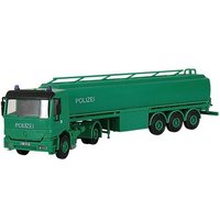 KIBRI 18801 H0 Polizei MB ACTROS Tankzug von Kibri