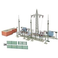 KIBRI 39840 H0 Umspannwerk Unterwerk Baden-Baden mit Elektroblitzen von Kibri