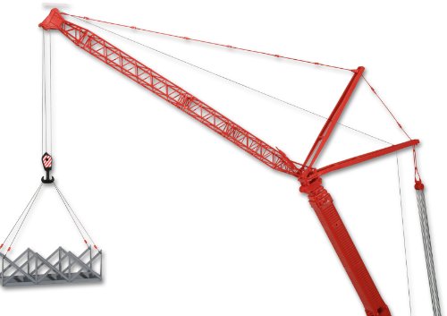 Kibri 10440 - H0 Gitterspitze für Gottwald Teleskopkran von Kibri