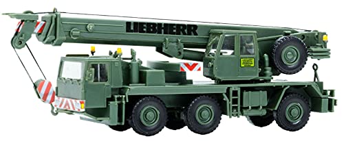 Kibri 18043 Bundeswehr LIEBHERR Mobilkran LTM 1050/3 - Spur H0 von Kibri