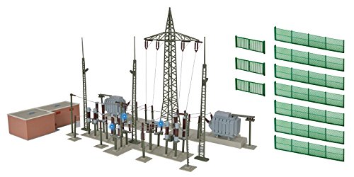 Kibri 39840" H0 Umspannwerk Unterwerk Baden mit Elektroblitzen Fahrzeug von Kibri