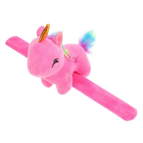 Kichvoe Ohrfeige-Armband Für Das Handgelenk Plüsch-Einhorn-Armbänder Tier-Handgelenk-Ohrfeige-Plüsch-Ohrfeige-Armband Feiertags-Ohrfeige-Spielzeug Einhorn-Partygeschenke von Kichvoe