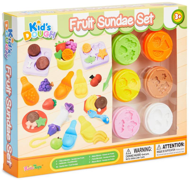 Kid's Dough Obstset 6 Farben von Kid's Dough