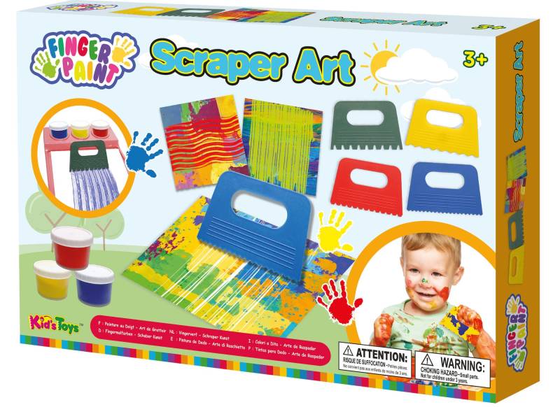 Kids Dough Scrape Art Fingerfarbe von Kid's Dough