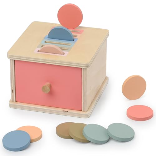 KidMigo Sortierspiel Steckspiel ab 1 Jahr Montessori Holzspielzeug: Lernspielzeug Baby Geschenk Junge KidMigo Sortierspiel Steckspiel ab 1 Jahr Montessori Holzspielzeug: Lernspielzeug Baby Geschenk Junge von KidMigo