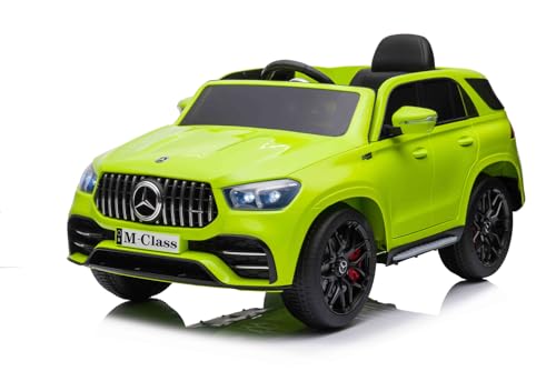 Elektro Kinderauto Mercedes M-Class 2x25W 12V/7Ah, Farbe:Grün von Kidcars